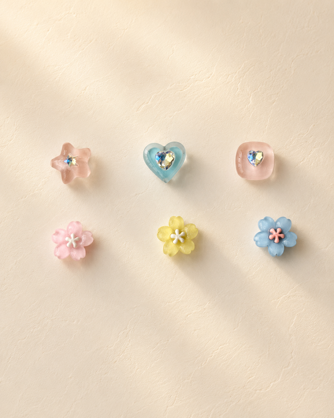 Charms - Jelly-Finish Acrylic